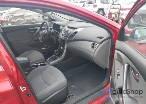 2016 Hyundai Elantra Se from USA, damaged, VIN KMHDH4AE3GU518095